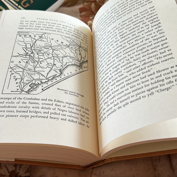 Carl Sandburg's Storm Over The Land Profile of The Civil War Hardcover Book 1995 - Picture 2 of 13